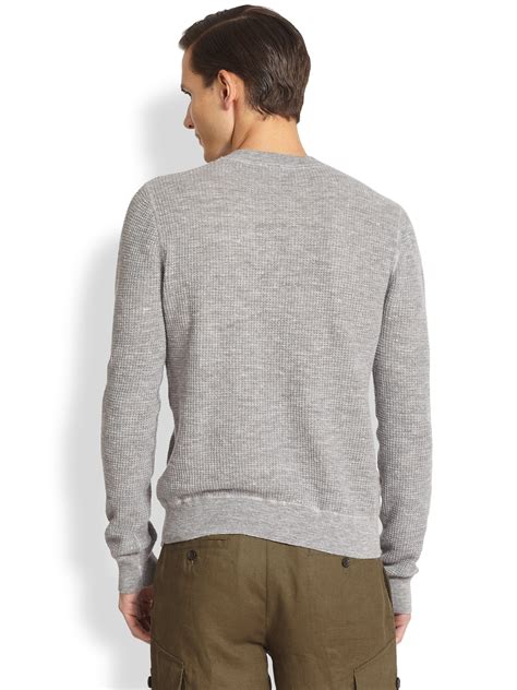 michael kors crew neck sweater|Michael Kors jumpers for men.